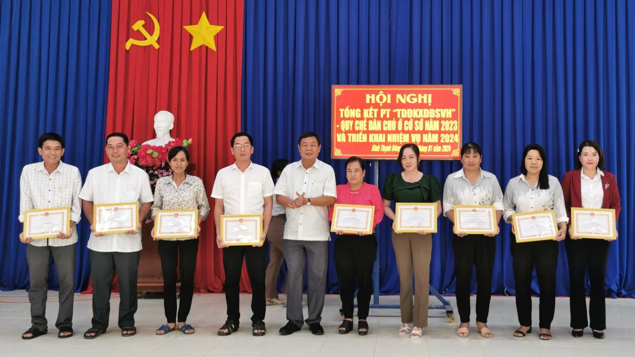 tổng kết xã bình thạnh đông 2023